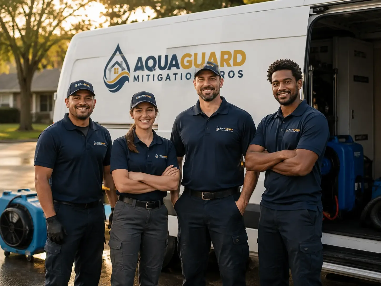 Water Damage Mitigation company in Garciasville, TX